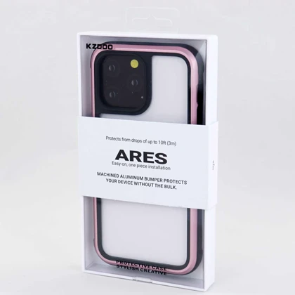 قاب شفاف گوشی آیفون 16 پرو کی زد دو Ares