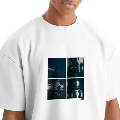 تیشرت اورسایز مردانه basketball 1991 مدل TS1973