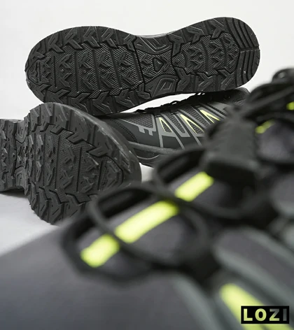 کفش کتانی بزرگ پا مشکی سبز Salomon X ULTRA