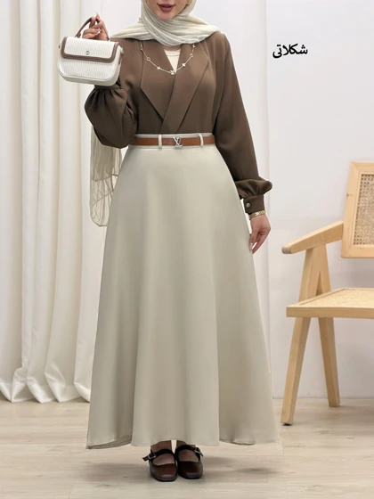 4052-کت ودامن مزونی رزا