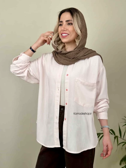 شومیز زنانه سیلک اسلپ کارن