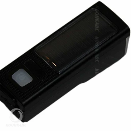 چراغ دوچرخه شارژی خورشیدی کد FY335