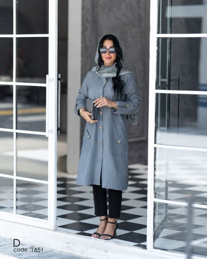 مانتو زنانه بلند تابستانه مدل آنیسا مدل آنیسا کد 1651