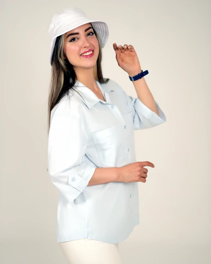 شومیز لینن خنک کد 1143