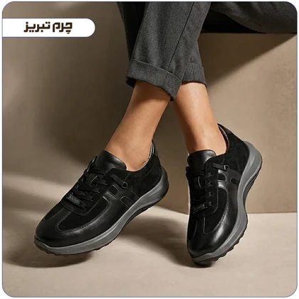 کفش اسپرت زنانه چرم مدل B1370