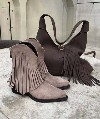 بوت مدل تگزاس سرخپوستی