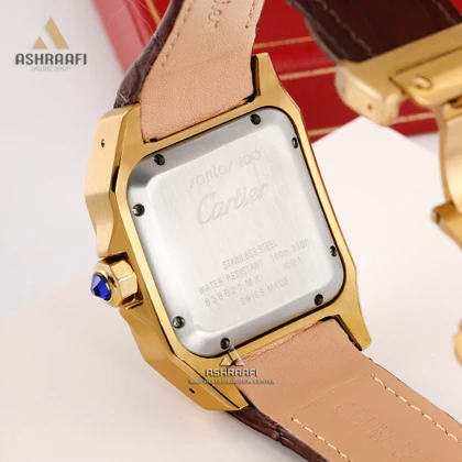ساعت مردانه کارتیه سانتوس Cartier Santos 100-GO