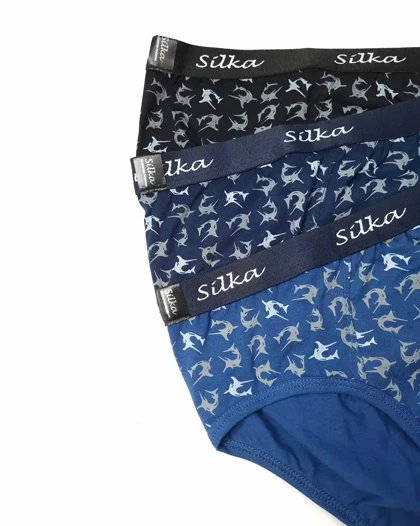 شورت مردانه اسلیپ چاپی طرح دلفین