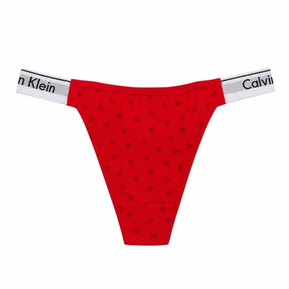 شورت لامبادا زنانه مرلین قلبی Calvin Klein قرمز