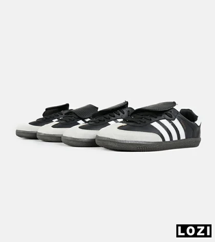 کفش کتانی مردانه و زنانه مشکی سفید ADIDAS Samba LT