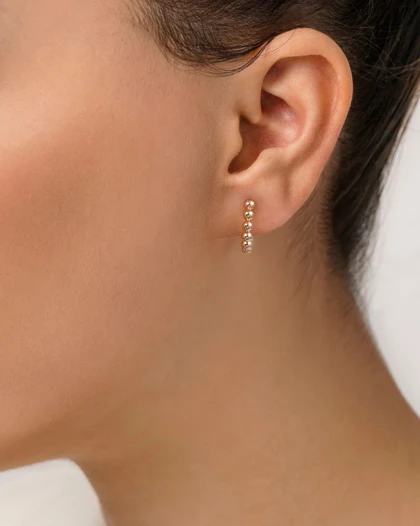 گوشواره حلقه‌ای دایان ژوپینگ