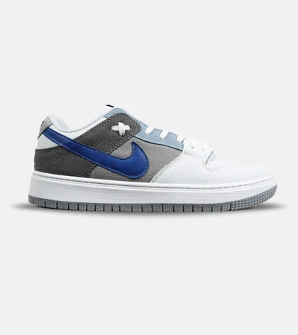 کفش کتانی بزرگ پا طوسی آبی نایک NIKE SB