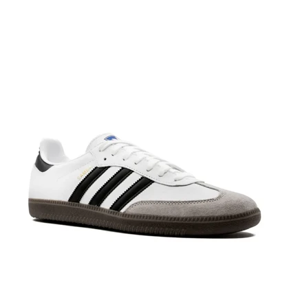 کتانی آدیداس سامیا سفید مشکی adidas Samba OG " White Black" sneakers