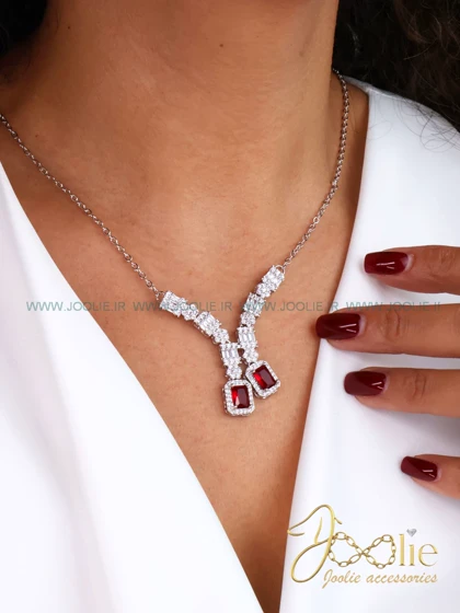 نیم ست جواهری زنانه کد S5110