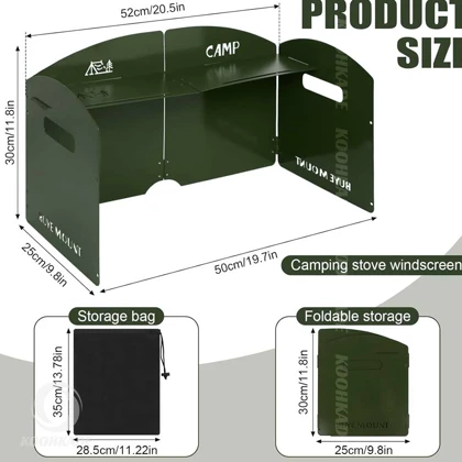 بادگیر اجاق کمپینگ بلک دیر BCWS-3310