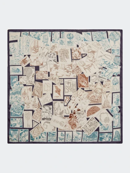 مینی اسکارف چهارفصل تمبر 30262