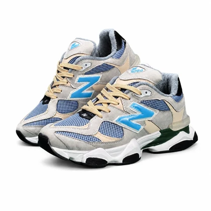 کفش کتانی مردانه مدل نیوبالانس 9060 کرم آبی New Balance 9060