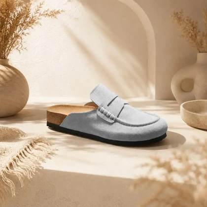 صندل جلوبسته pull & bear آبی کد 2391