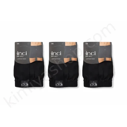 شورت مردانه پادار برینچی (Bir Inci) ترک نخ پنبه‌ای – پک 3 عددی