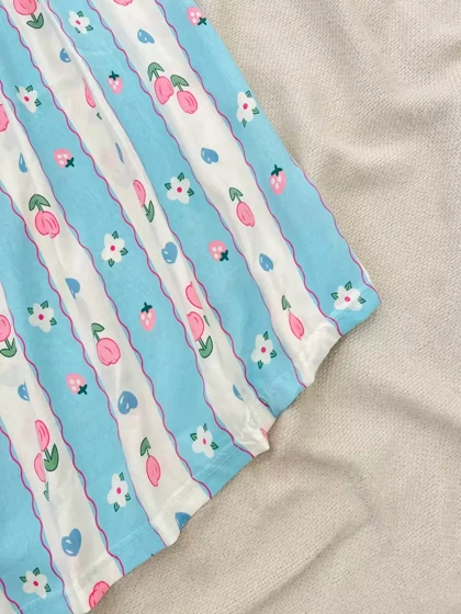 پیراهن موسلین 3 رنگ کد 5545