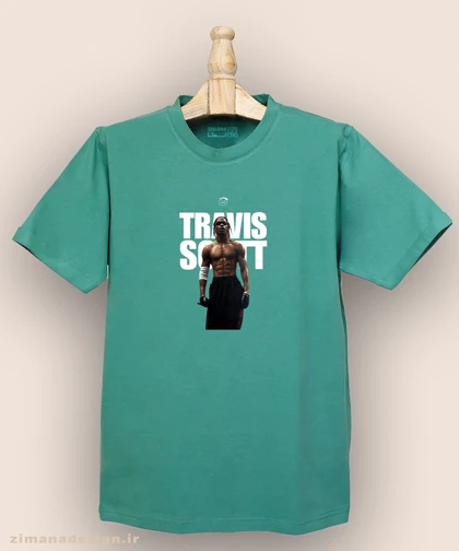 تیشرت مردانه و زنانه طرح تراویس اسکات کد 947