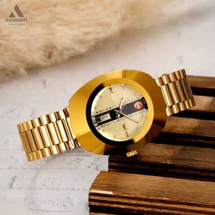 ساعت رادو تخم مرغی طلایی Rado Diastar 648.0413.3G