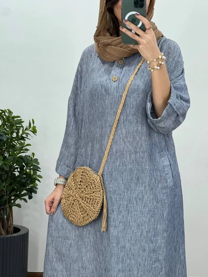 مانتو کفتان لینن کنفی زارا(ایراد دار)