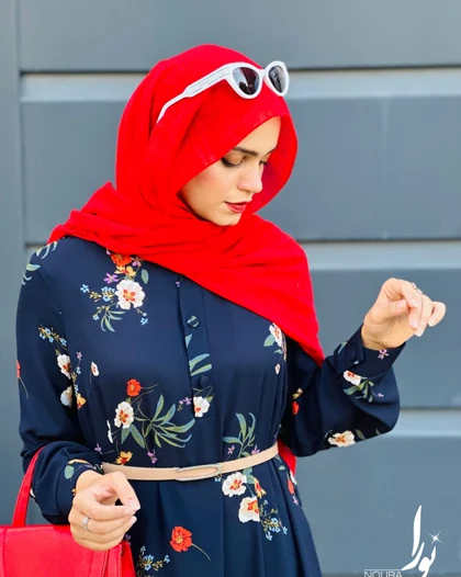 پیراهن سامینا سرمه ای