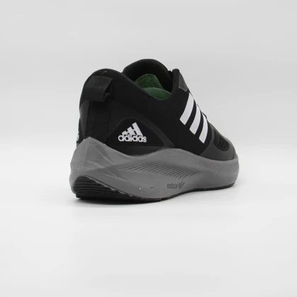 کتانی آدیداس مشکی طوسی کد 5278