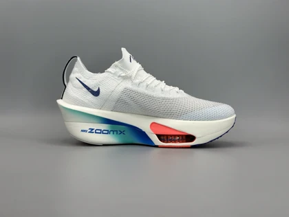کتانی نایکی آلفا فلای سفید آبی صورتی/Nike Alpha fly