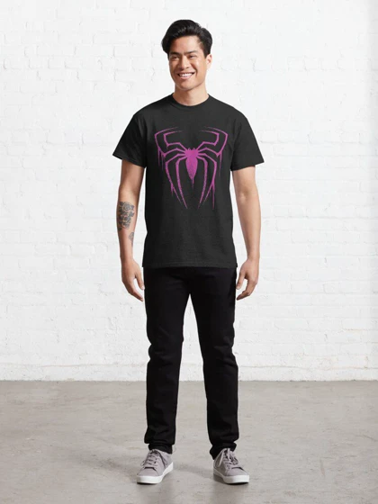 تیشرت spiderman spider verse | تیشرت مرد عنکبوتی طرح Spider Symbol کد 105405