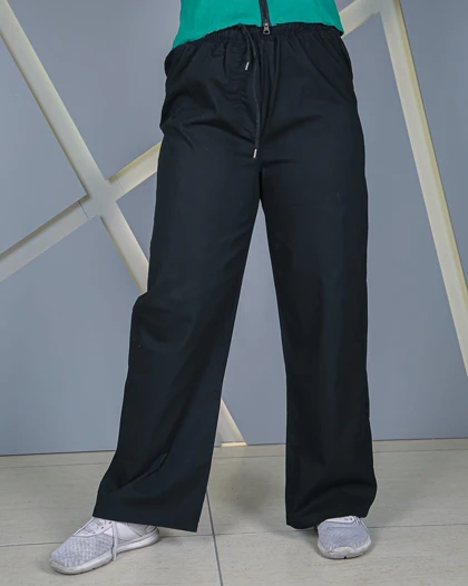 شلوار خنک جین کاغذی مشکی زنانه قد 102 سایز 36 تا 52 Cool Black Paper Jeans کد 50800