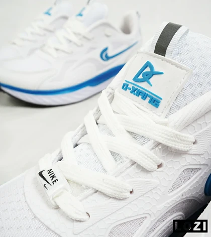 کفش کتانی مردانه سفید آبی Nike air max pluse