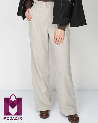 شلوار نیم بگ پیله دار کد 05 MODAZ clothes