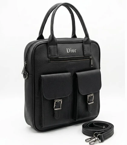 کوله پشتی دانشجویی چرم مصنوعی دیور DIOR
