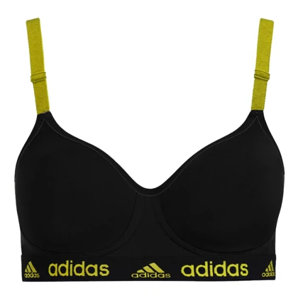 سوتین اسفنجی کد 105391(سوتین مشکی رنگ بند و کش پایین رندوم)