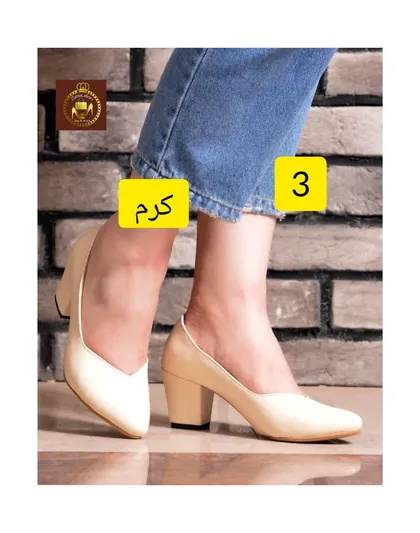 کفش مجلسی نوک تیز جلو هفتی زنانه