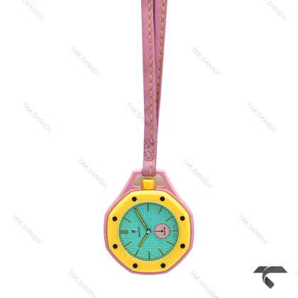 ساعت رویال پاپ OTG ROZ صورتی زرد Swatch-10713-U
