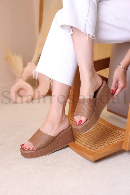کفش صندل لژدار زنانه کد 857