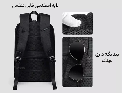 کوله پشتی بنج اورجینال مدل BANGE BG77115