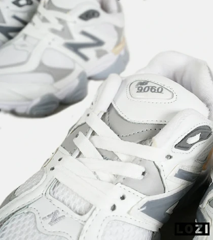 کفش کتانی زنانه طوسی سفید NEW BALANCE 9060