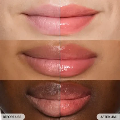 لیپ گلاس سرم لب رنگی گلیز کریز لانیژ PEACH GLAZE (PEACHY CORAL)