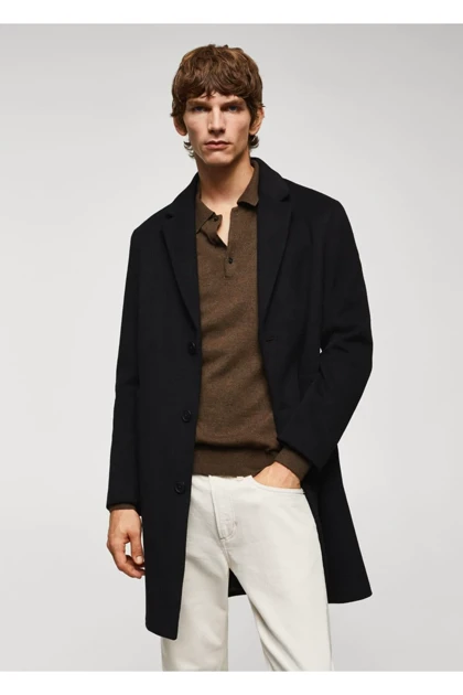 ژاکت بلند مردانه اورجینال mango-man mango-man