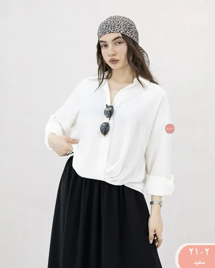 شومیز گره‌ای نازلی 2102