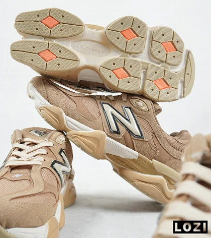 کفش کتانی مردانه قهوه ای NEW BALANCE 9060