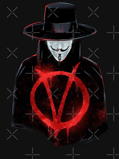 تیشرت وی فور وندتا | V for Vendetta Classic کد 249789