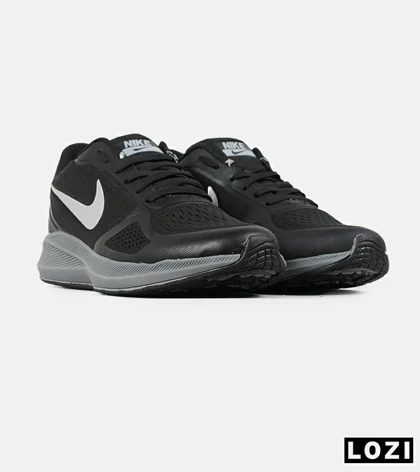 کفش کتانی مردانه و زنانه مشکی طوسی Nike guide 10 مدل 7469