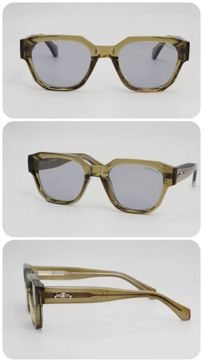 عینک آفتابی زنانه مونت بلانک Mont Blanc 9851 ضد اشعه UV400 ایتالیایی Rianova مونت بلانک