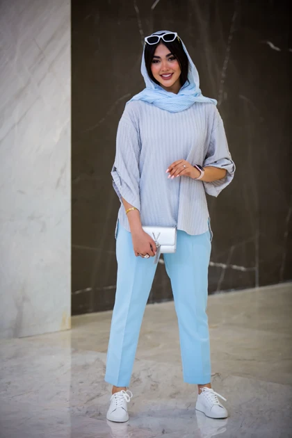 مانتو جلو بسته مراکشی الناز