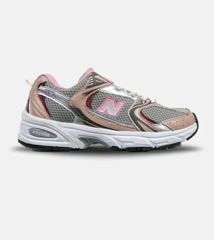 کفش کتانی مردانه و زنانه طوسی گلبهی NEW BALANCE 530
